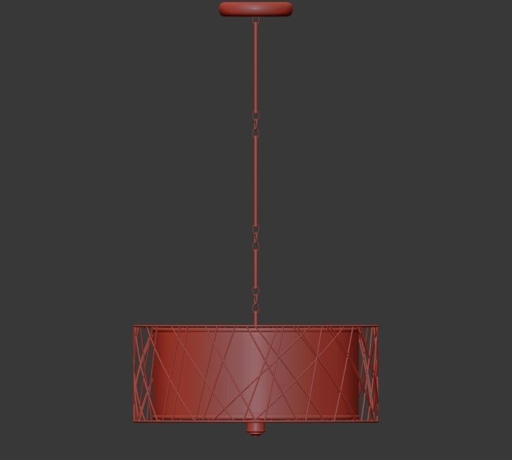 Cromwell Chandelier 3D model_2