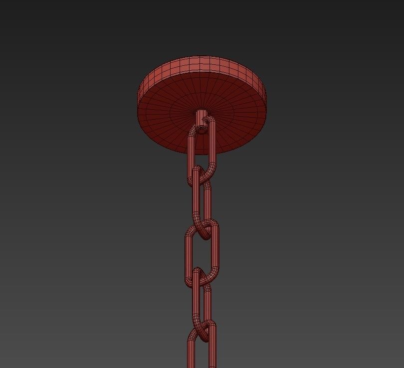 Coquette Chandelier 3D model_1