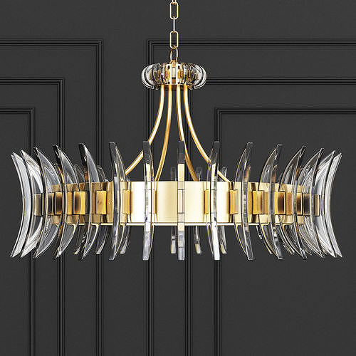 Coquette Chandelier 3D model
