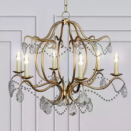 Jolie 6 Light Chandelier