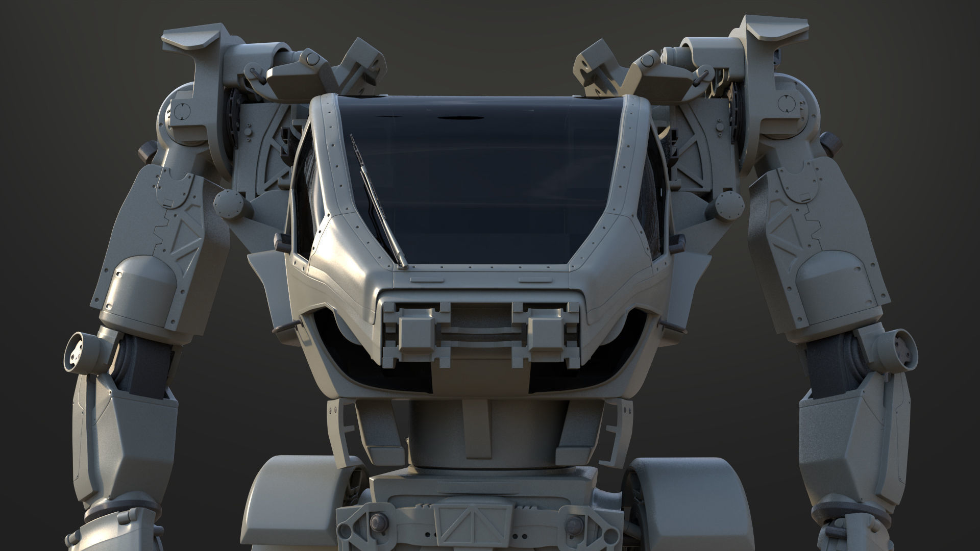 Avatar AMP suit - Mecha Exoskeleton 3D model_2