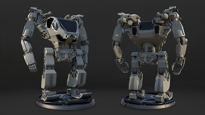 Avatar AMP suit - Mecha Exoskeleton 3D model