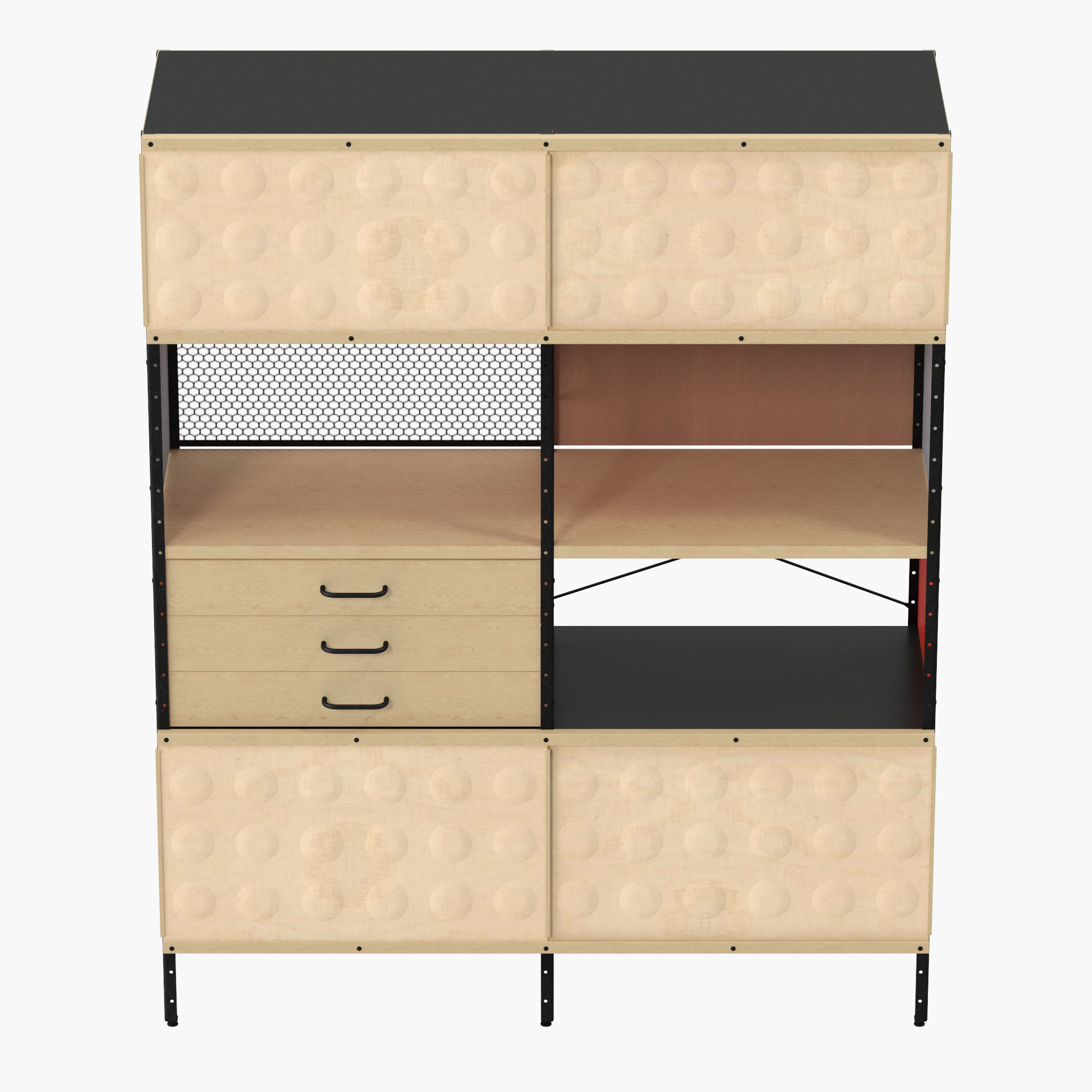 Eames Storage Unit ESU Bookcase 3D model_6