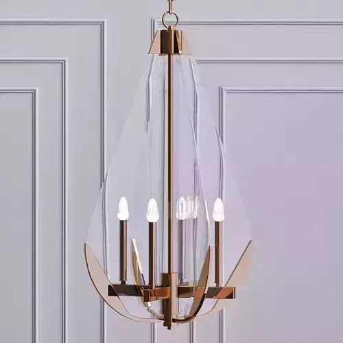 Vapor Cone Chandelier