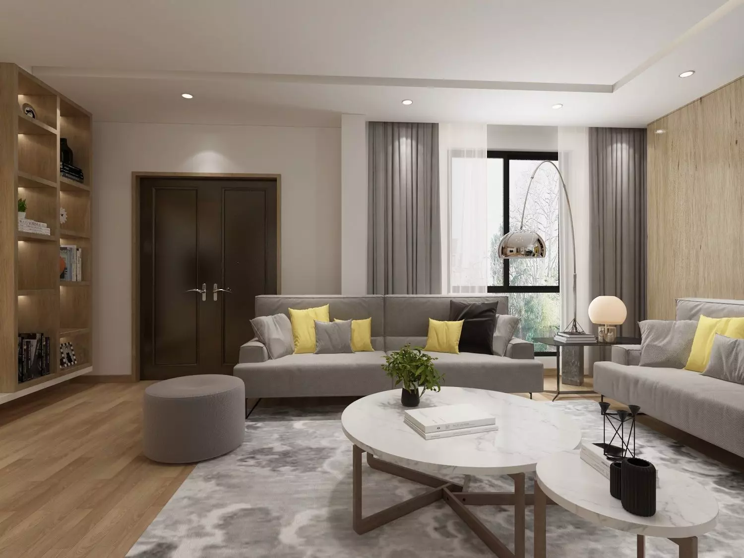 livingroom and diningroom  3D model_0