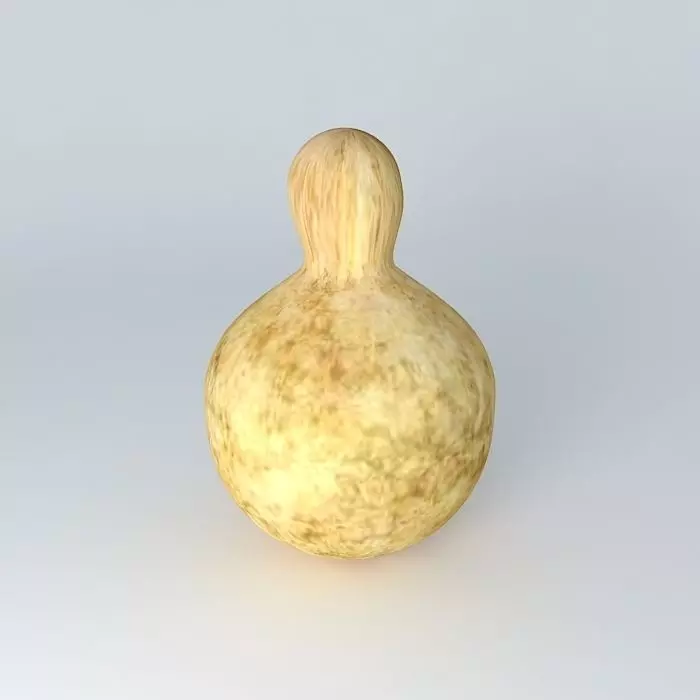 Gourd pumpkin Free 3D model