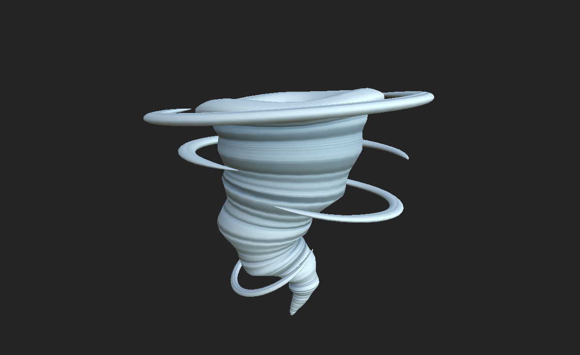 Tornado 3D model_1