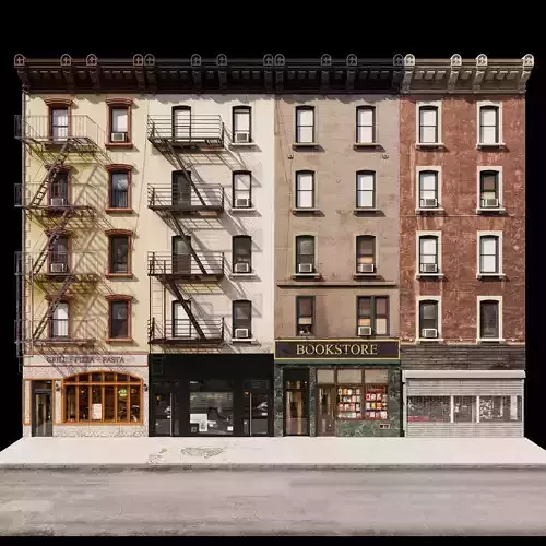 New York Facade 3D model