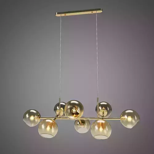 Molecule Chandelier