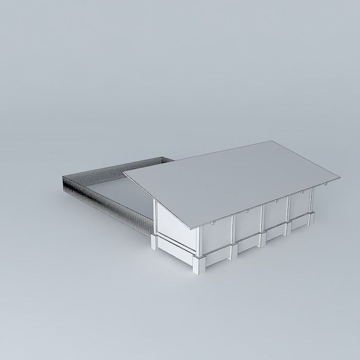 Duck cage Free 3D model_4