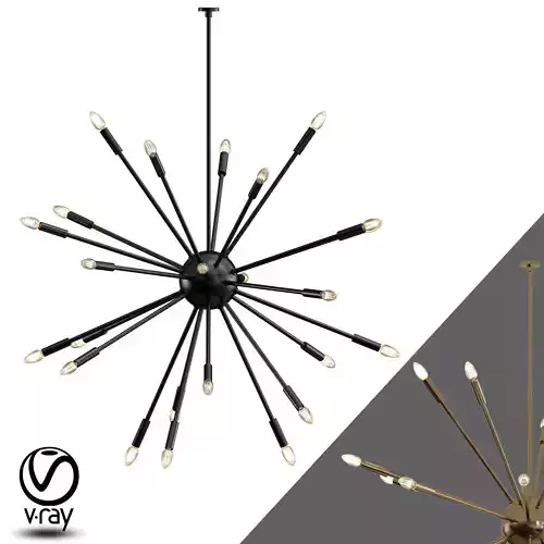 Satellite Chandelier