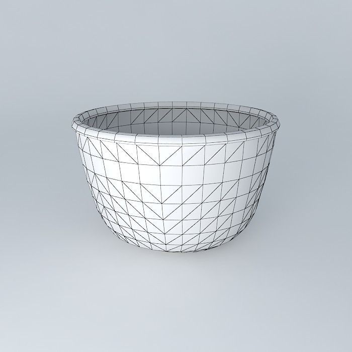 Paneiro wicker basket Free 3D model_3
