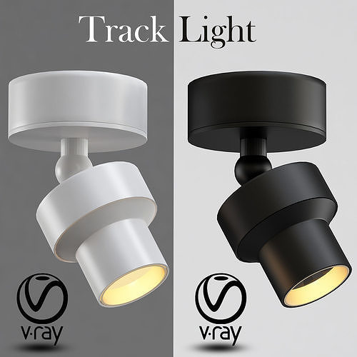 Track Light 3D model