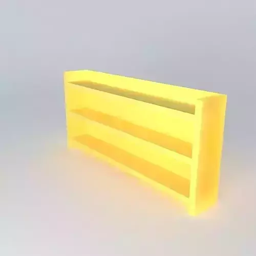 bookcase door-cd yellow