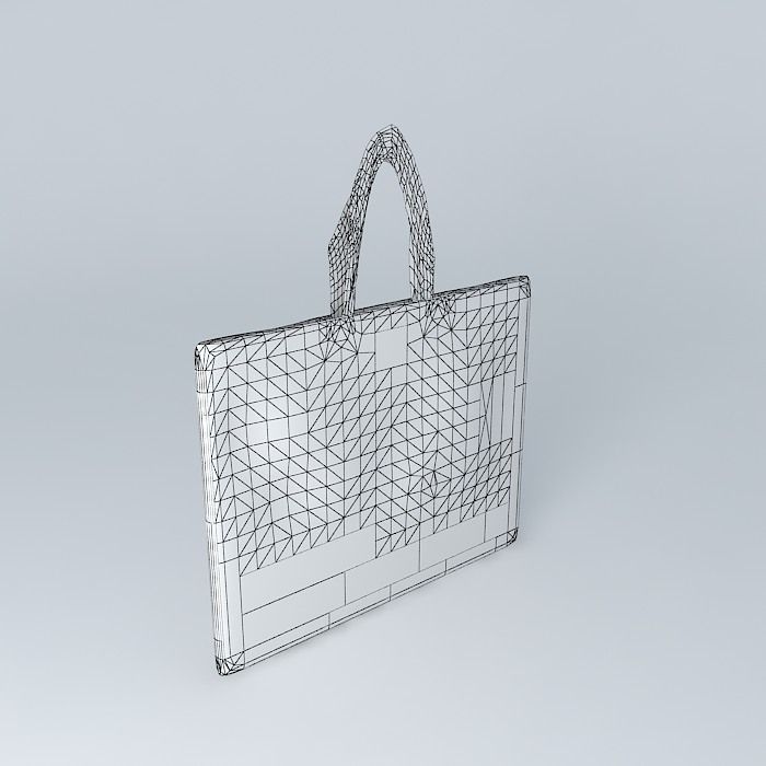 Fair bag Free 3D model_4