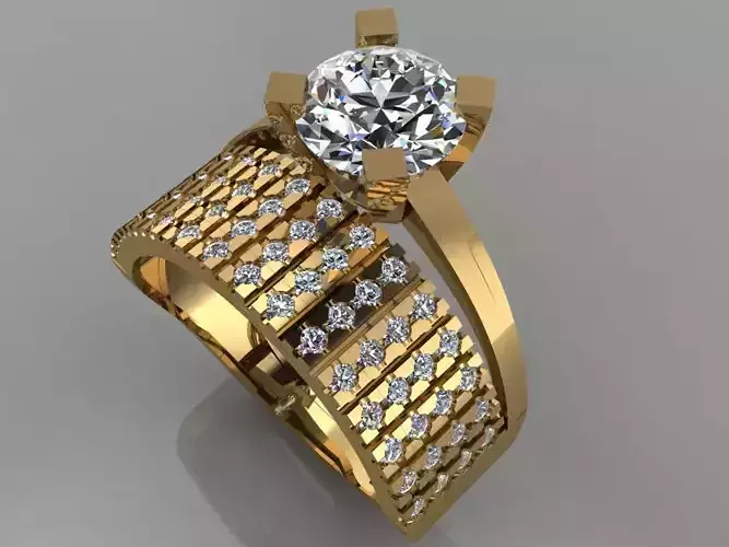 GC GOLD TW0136- Diamond ring