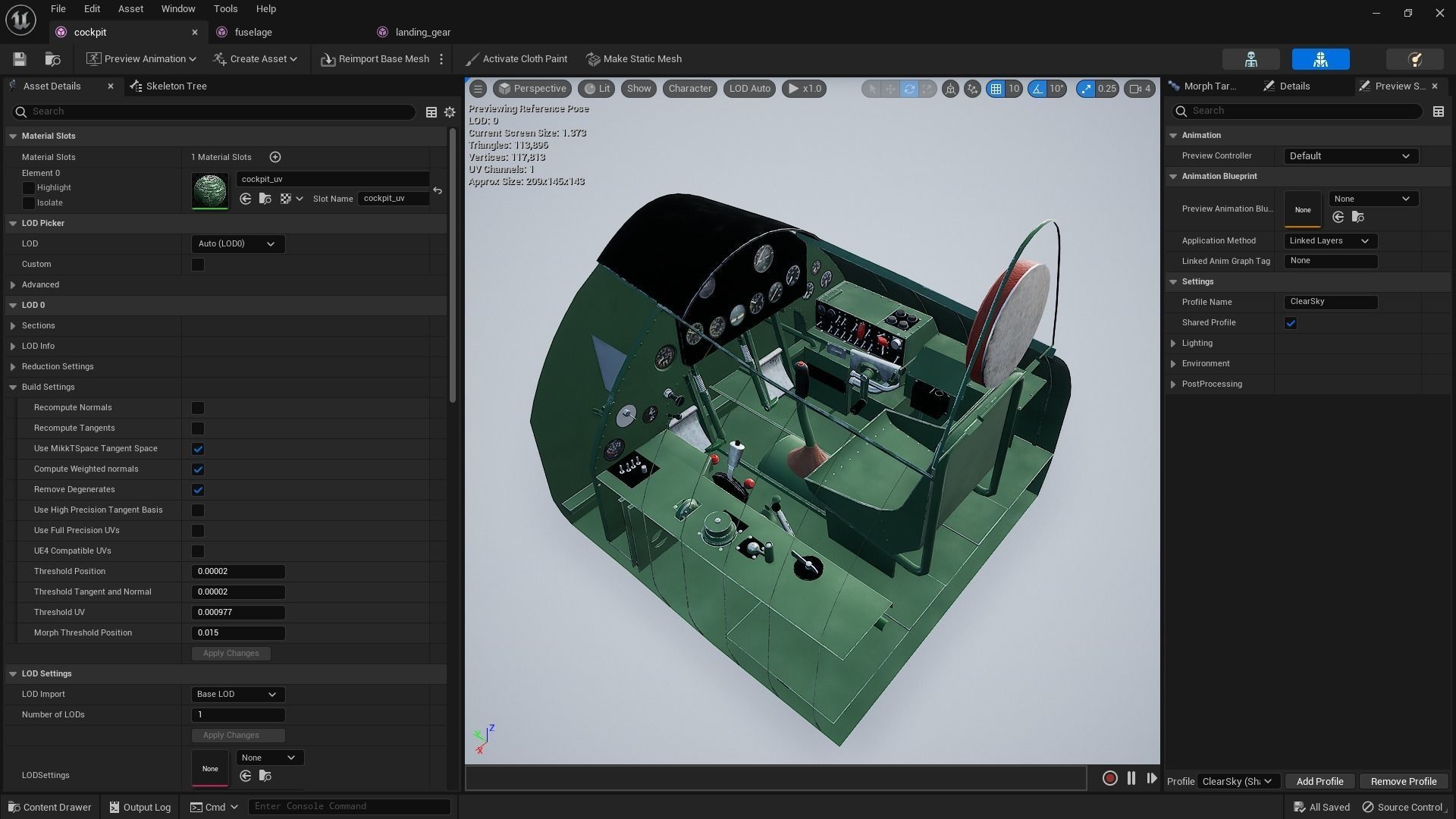 F4F-3 WILDCAT VF7 - 7F3 Low-poly 3D model_28