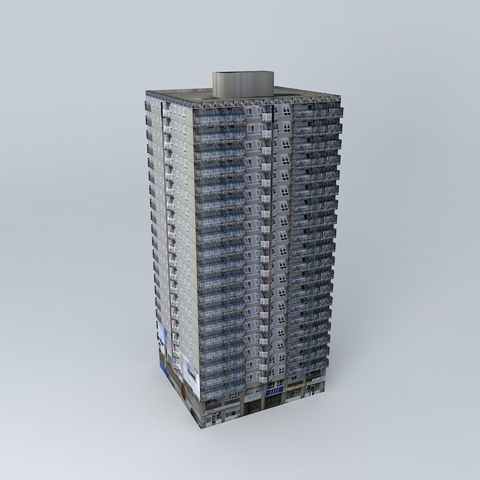 Ursa Major building Free 3D model_2