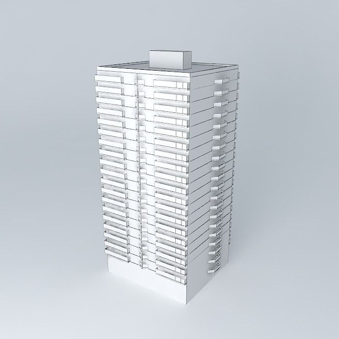 Ursa Major building Free 3D model_4