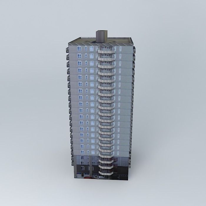 Ursa Major building Free 3D model_1