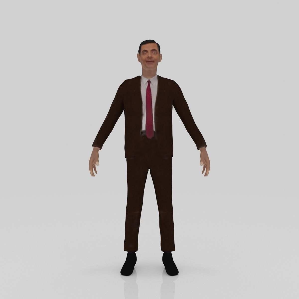 3D model Mr bean people CGTrader
