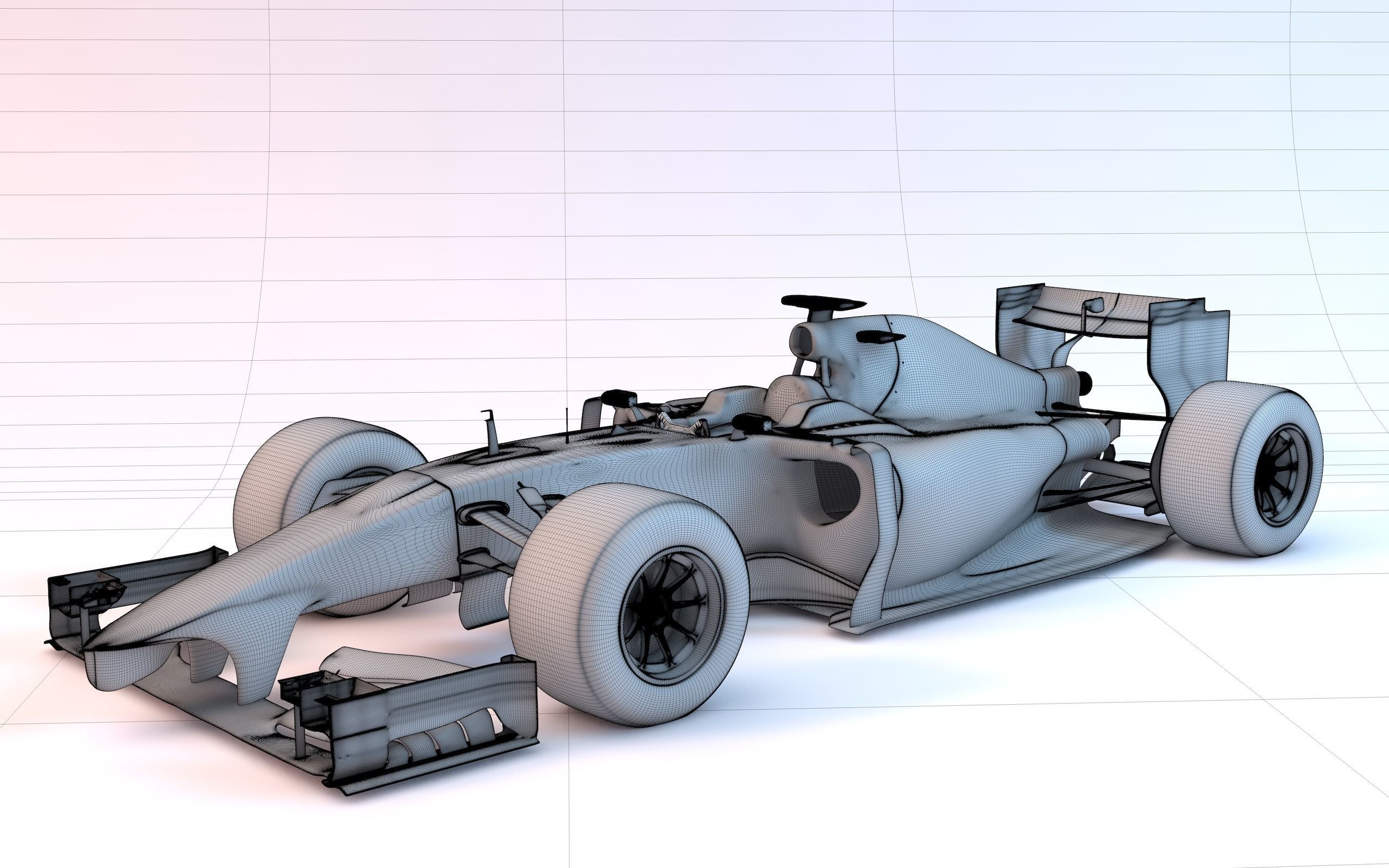 F1 Base For Custom 3D model_11
