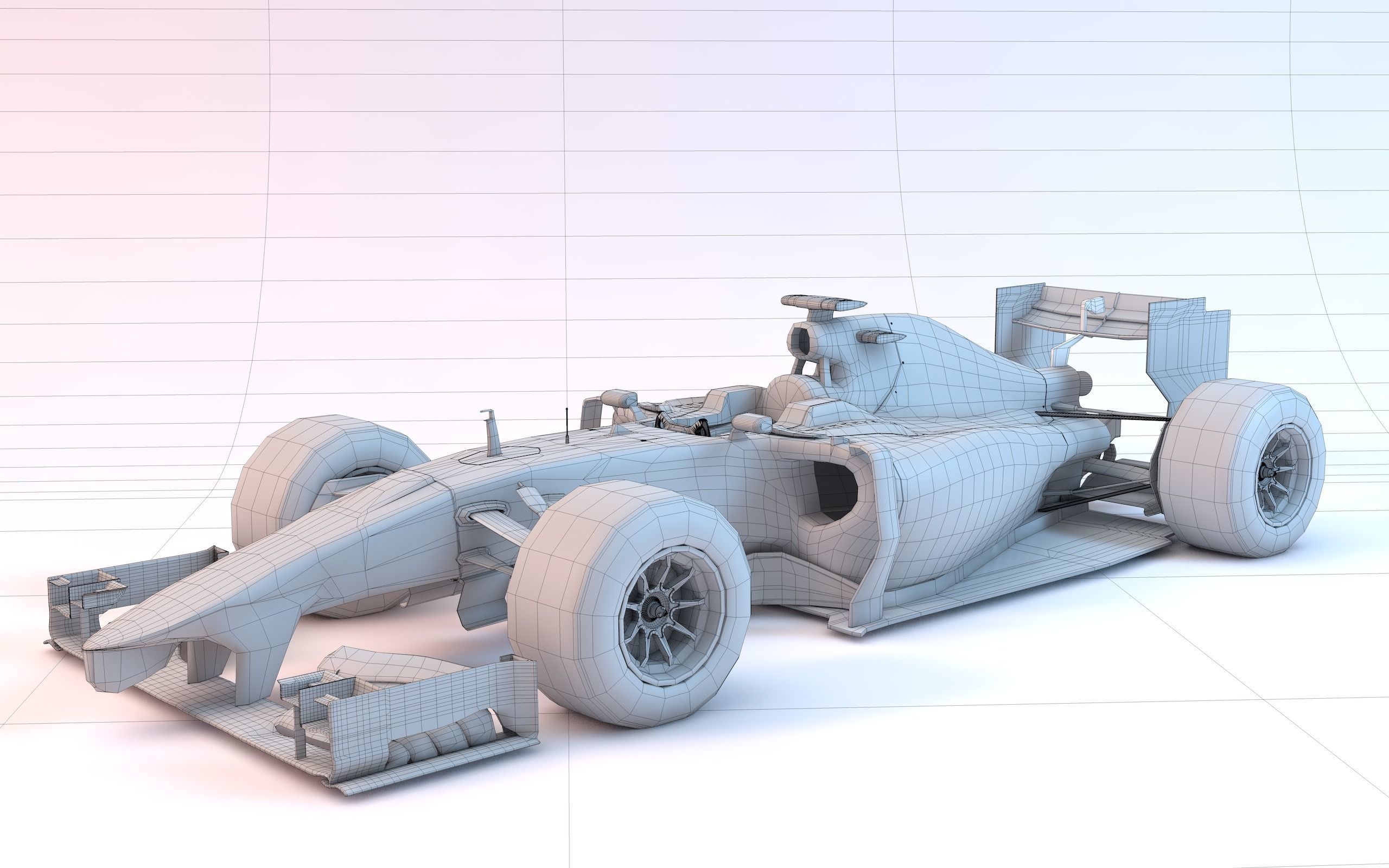 F1 Base For Custom 3D model_10