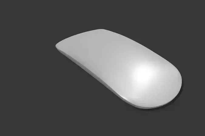 Computer Mouse 3D Model Low-poly 3D model