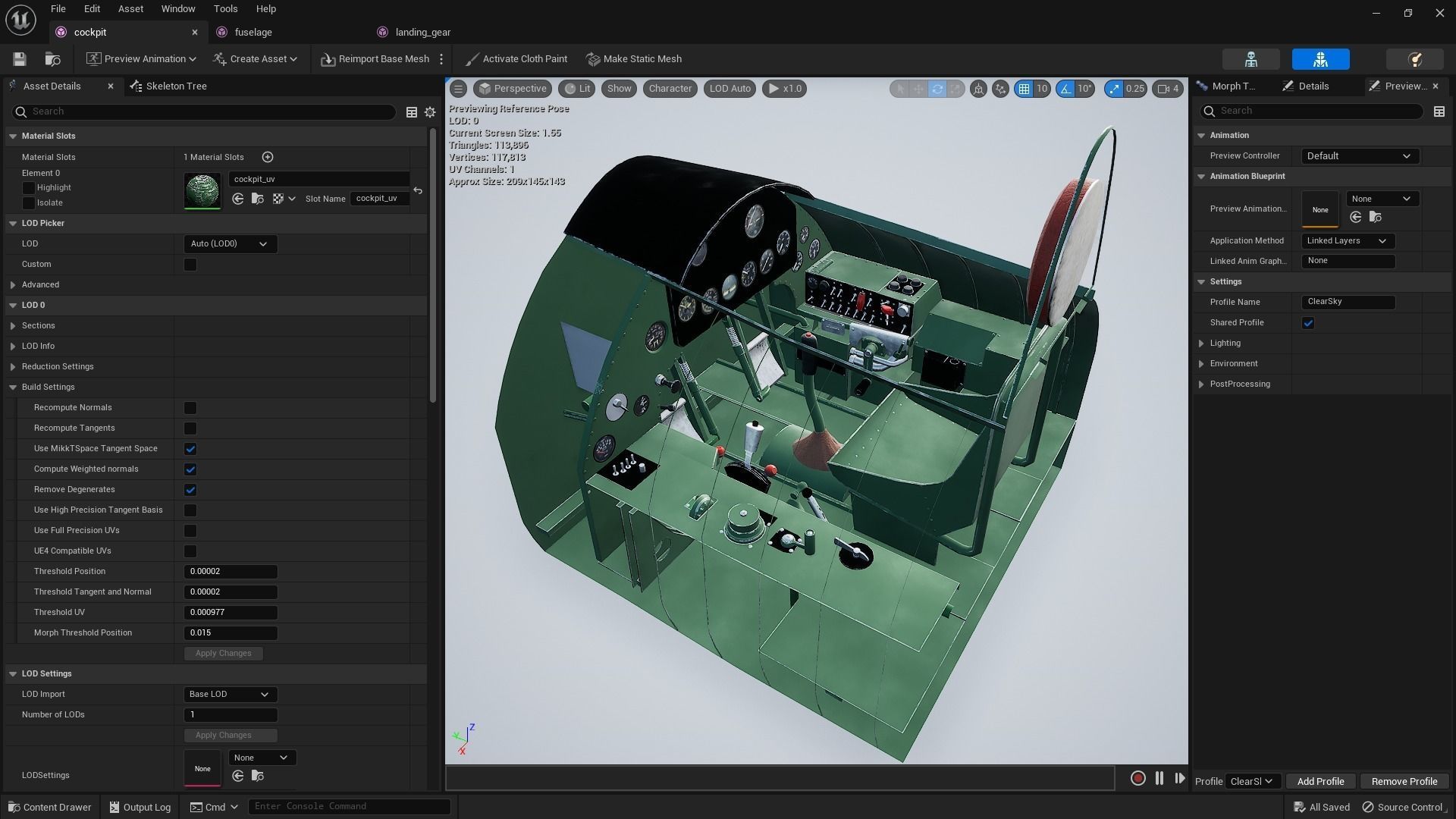 F4F-3 WILDCAT VF41 - 41F7 Low-poly 3D model_27