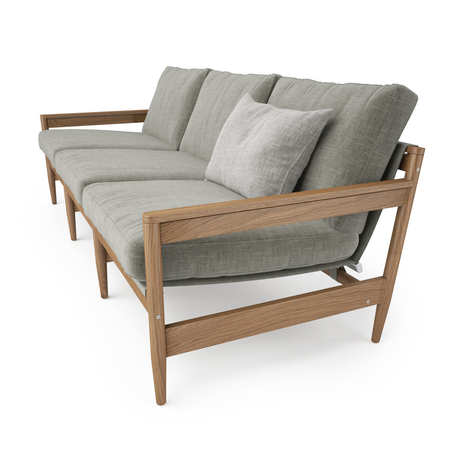 Roda ROAD 143 Sofa 3D Model 3D model_2