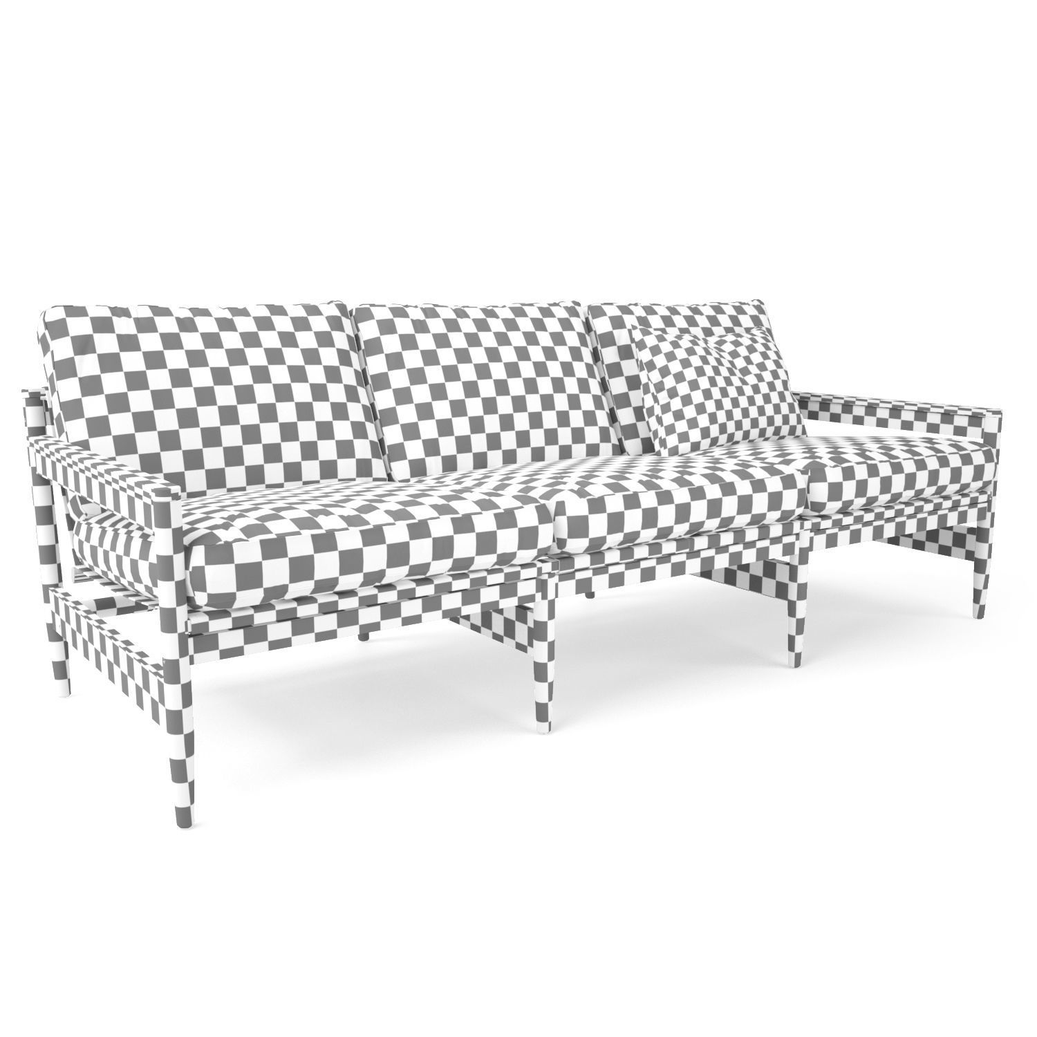 Roda ROAD 143 Sofa 3D Model 3D model_6