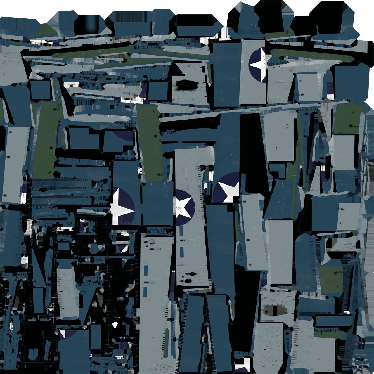 F4F-3 WILDCAT F3 -Butch- Low-poly 3D model_31