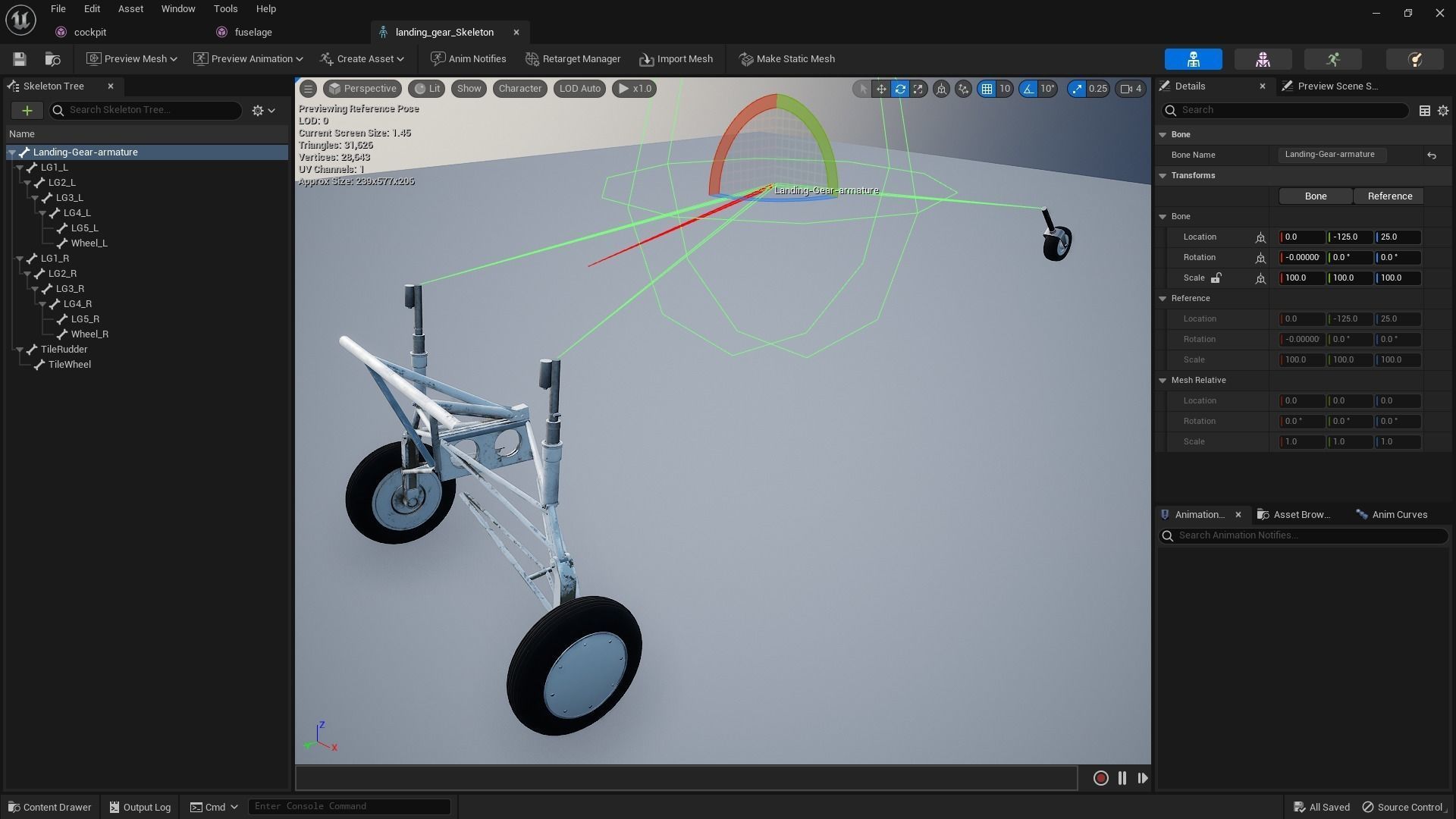 F4F-3 WILDCAT F3 -Butch- Low-poly 3D model_26