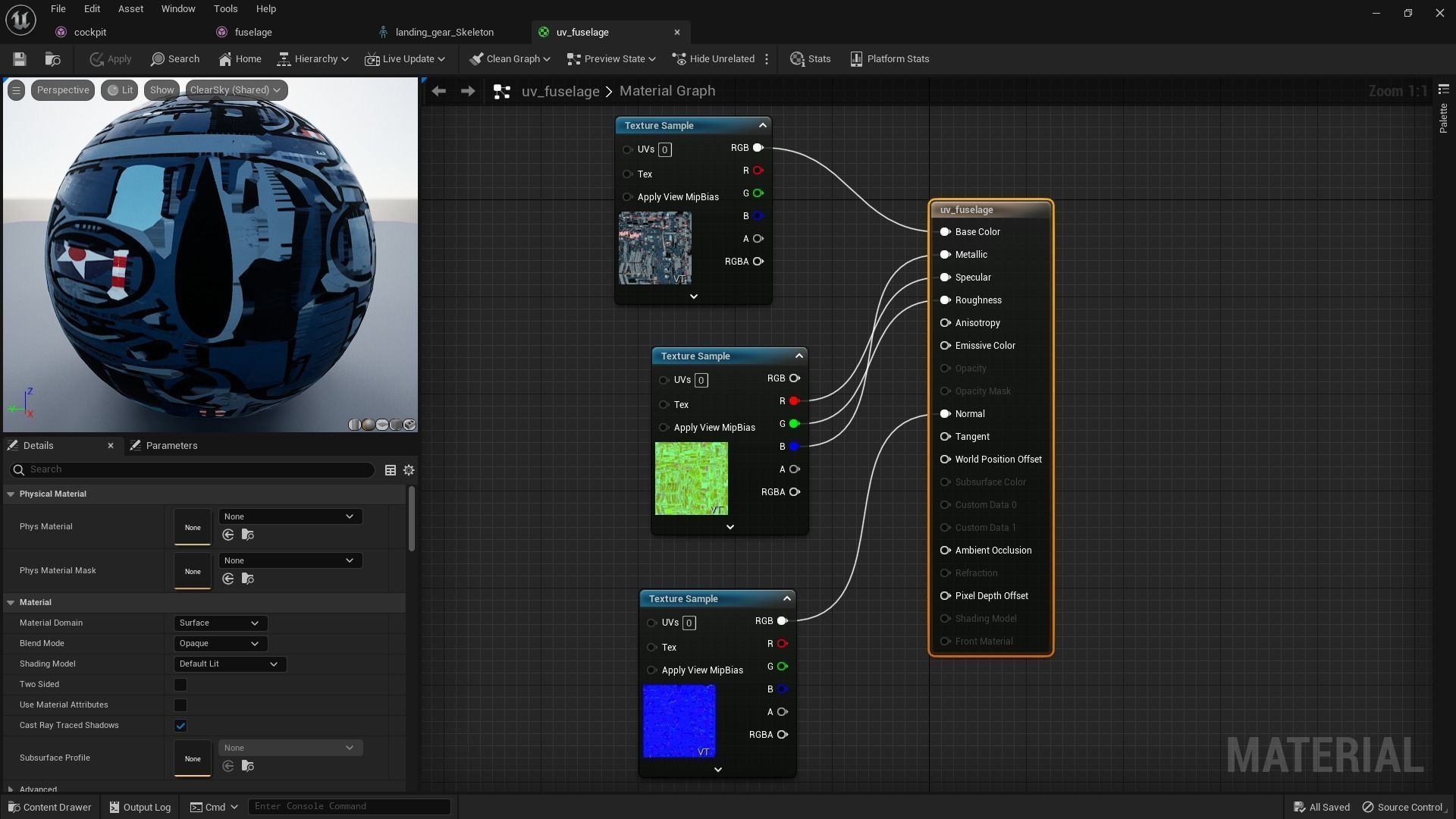 F4F-3 WILDCAT F3 -Butch- Low-poly 3D model_25