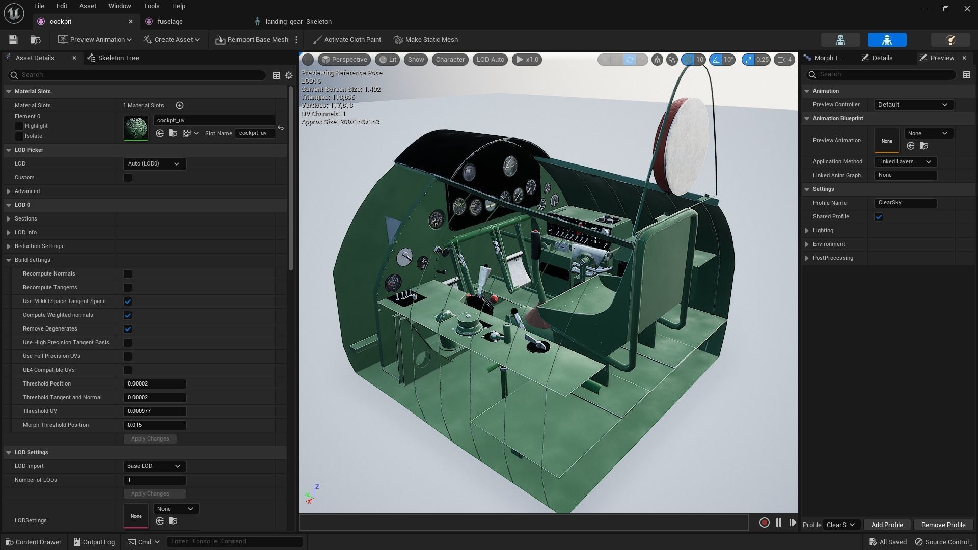 F4F-3 WILDCAT F3 -Butch- Low-poly 3D model_27