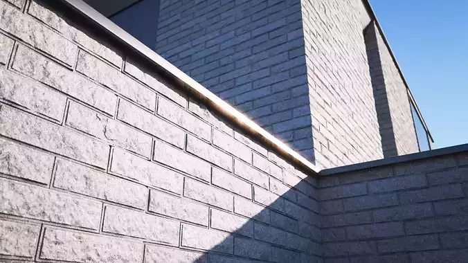 Classic rock brick texture