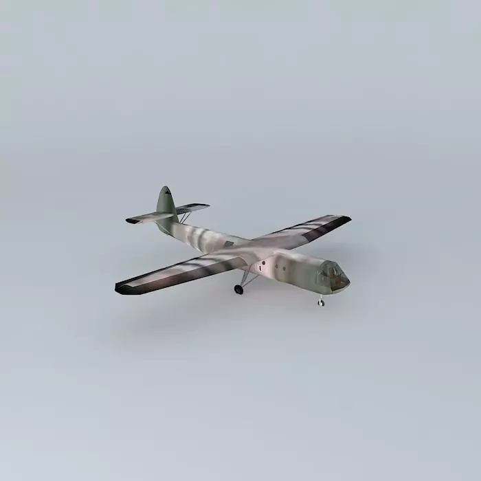 Glider Pegasusbridge Free 3D model_0