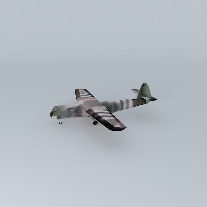 Glider Pegasusbridge Free 3D model_2