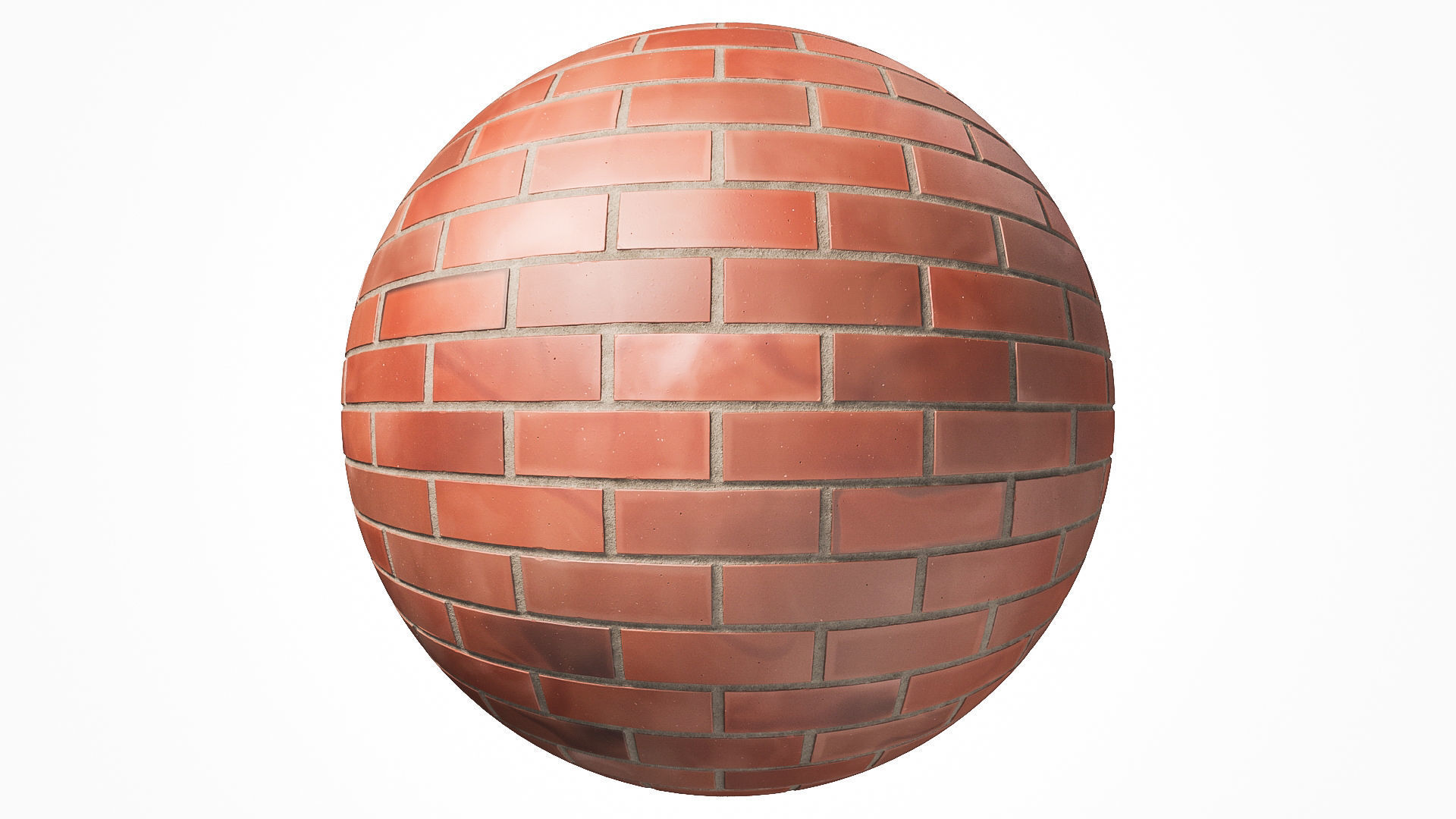 Red shiny brick wall texture Texture_2