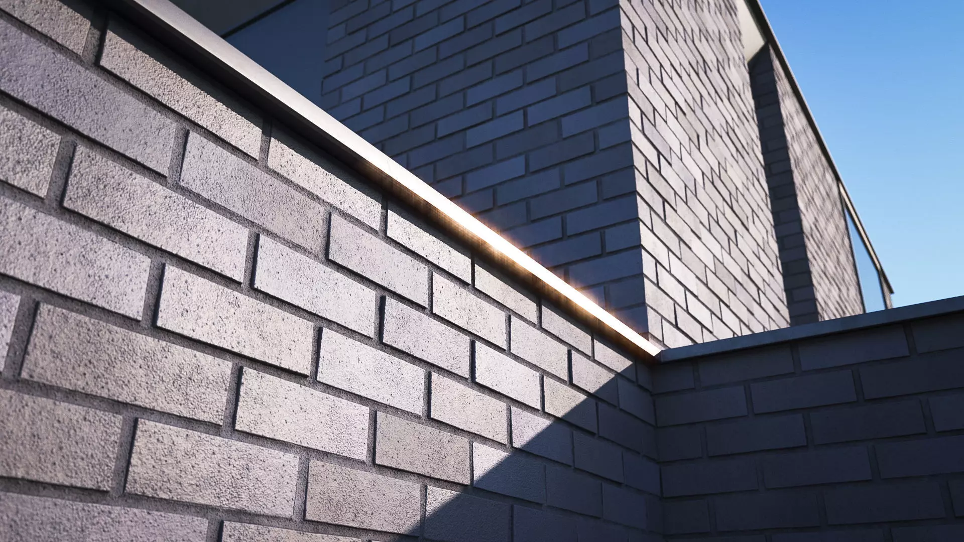 Dark grey brick wall texture Texture_0