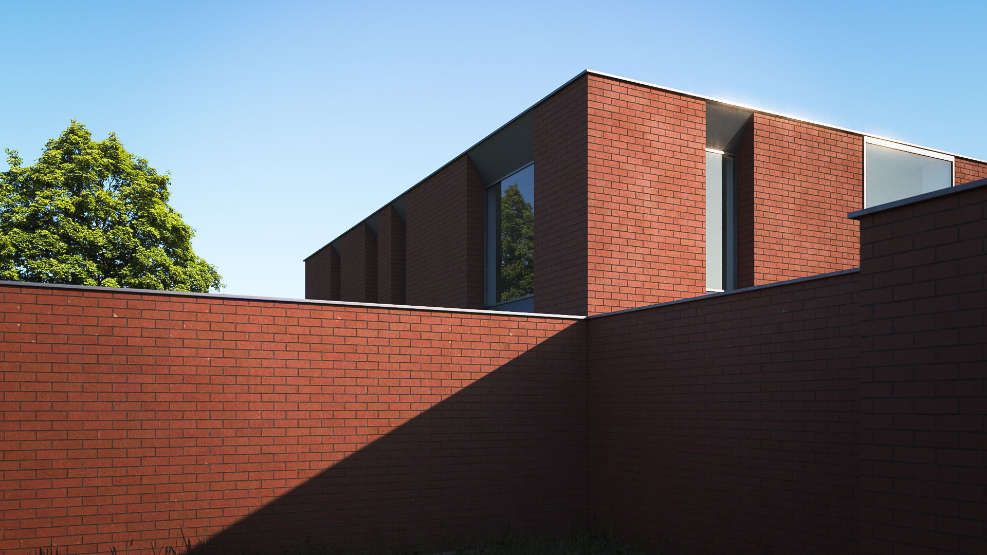 Dark red brick wall texture Texture_1