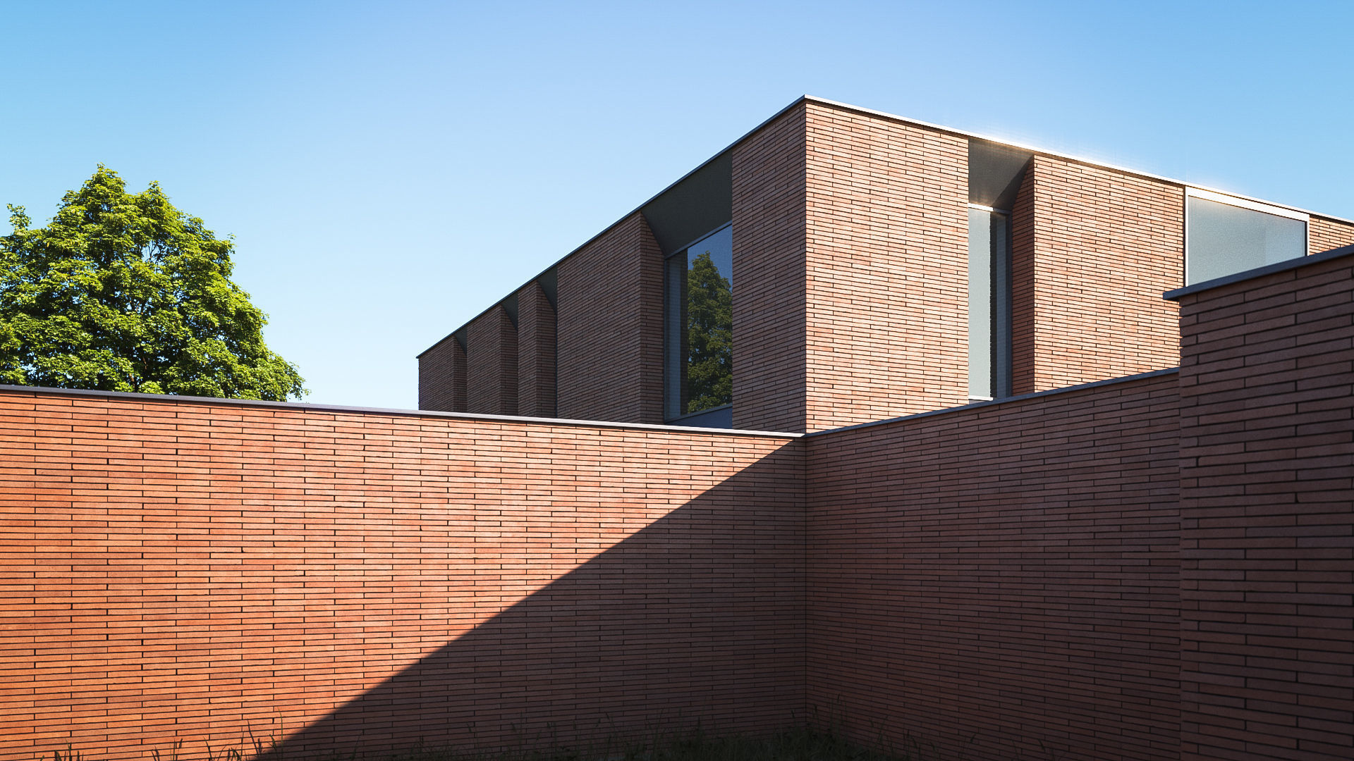Red roman brick wall texture Texture_1