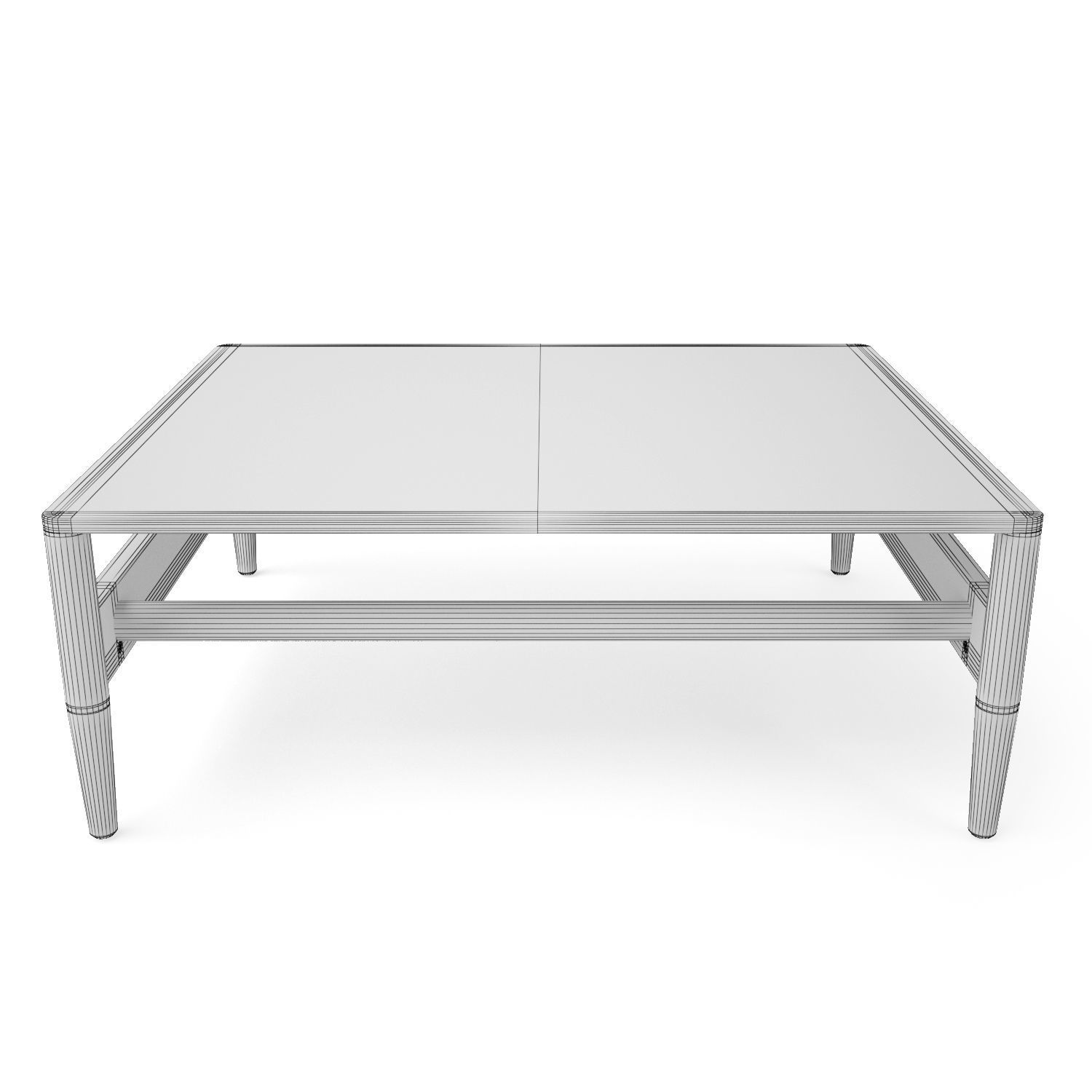 Roda ROAD Coffee Table 3D Model 3D model_4