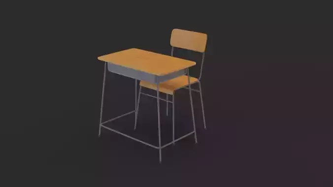 School Chair and Desk Bundle