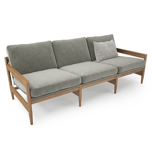 Roda ROAD Sofa Collection 3D Model 3D model 7