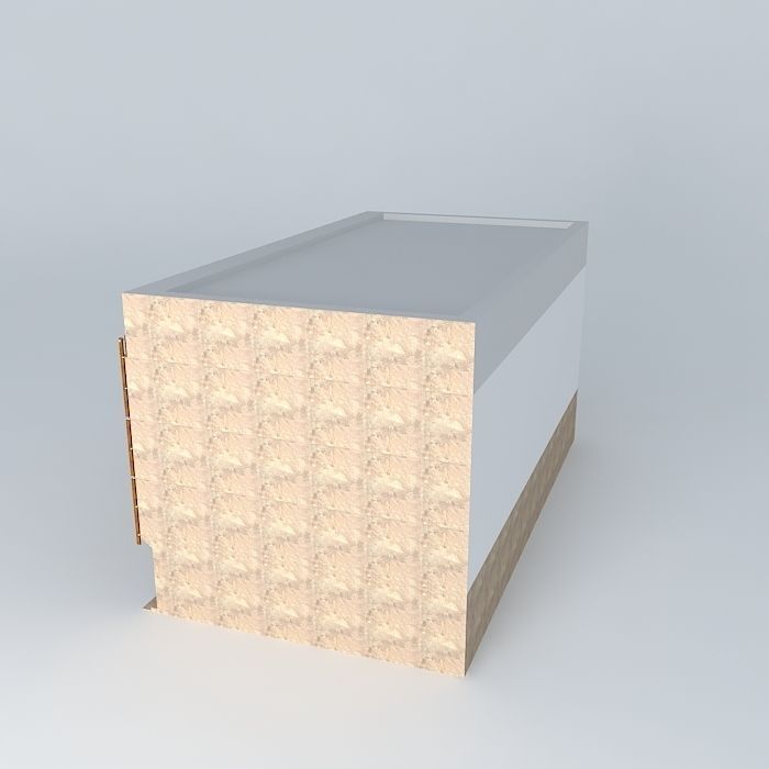 La Font spa exterior Free 3D model_1