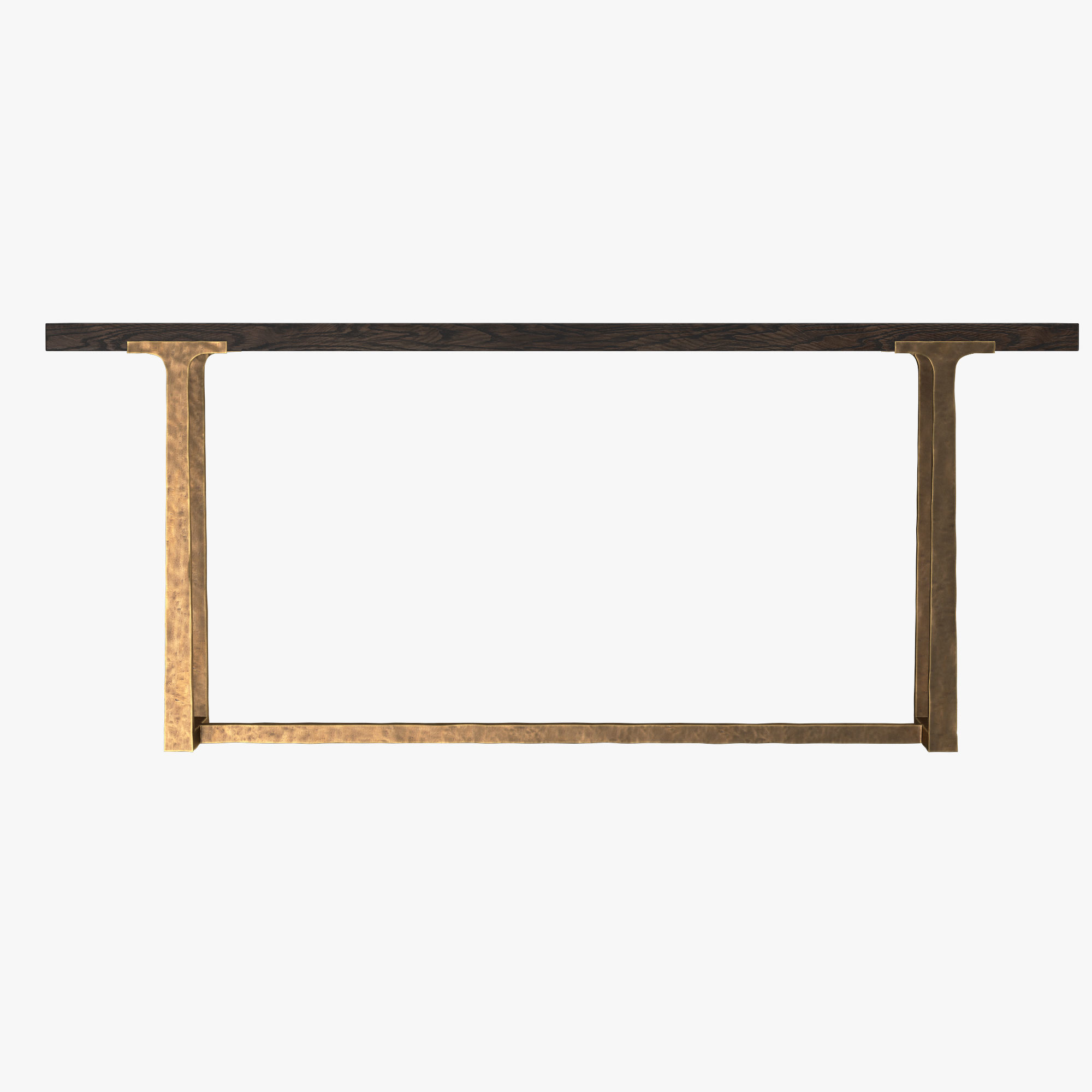 T-BRACE CONSOLE TABLE 3D model_1