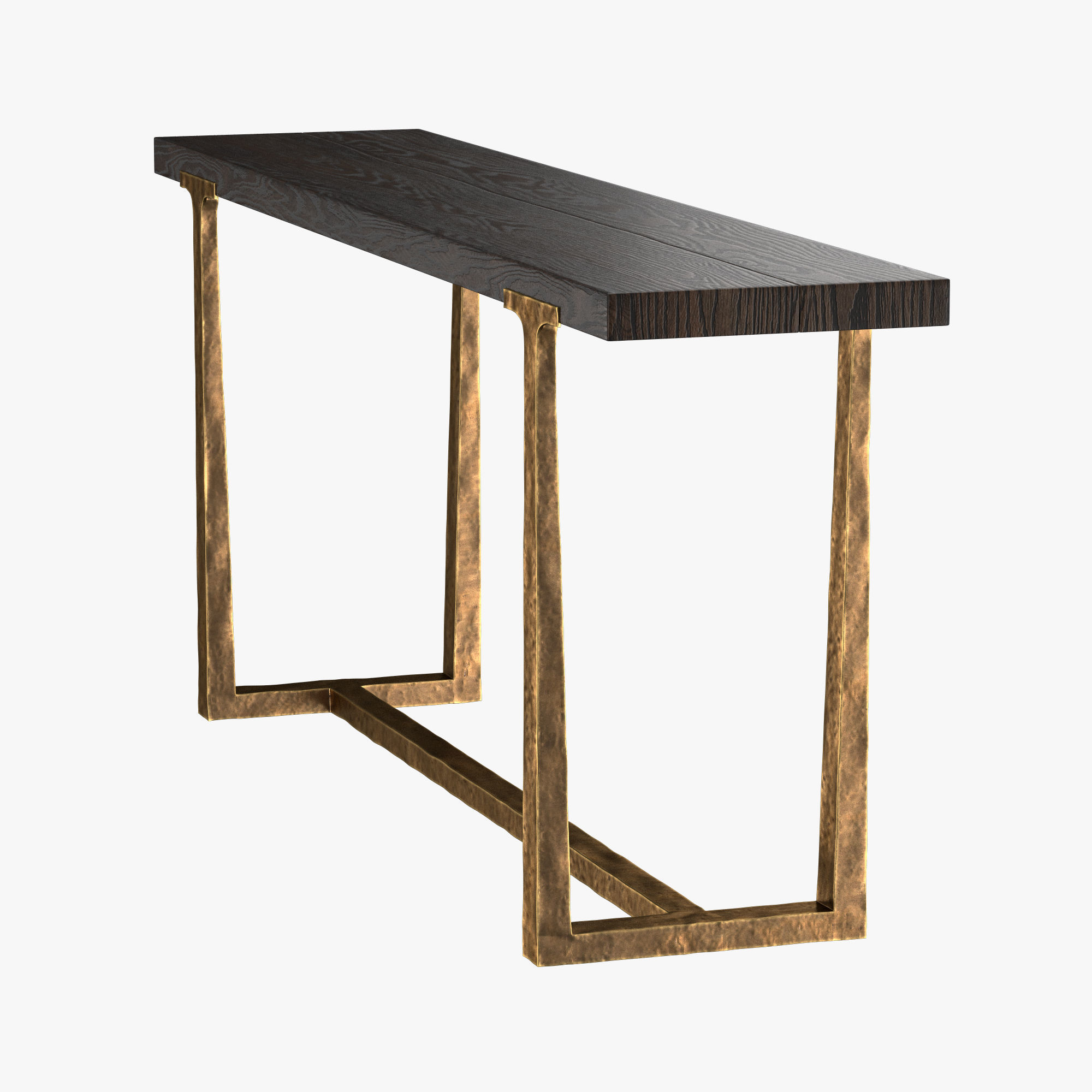 T-BRACE CONSOLE TABLE 3D model_2