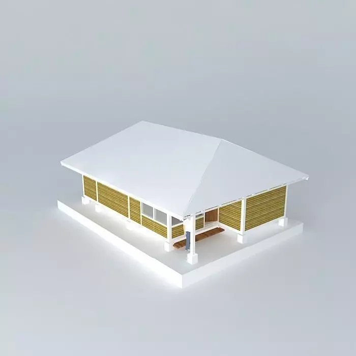 Boat Template Free 3D model