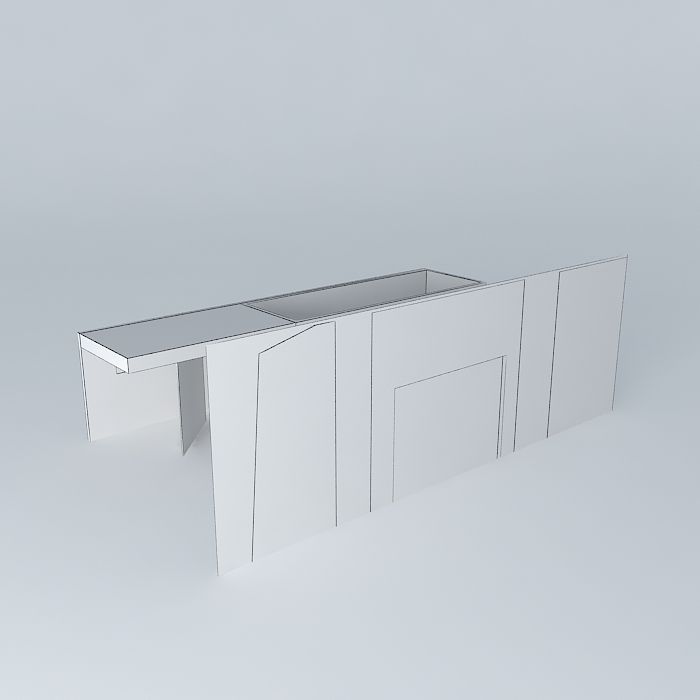 Warehouse Art Free 3D model_3